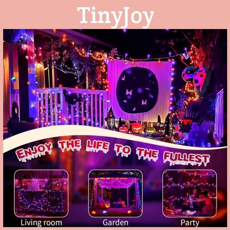 Led 200 20m With 8 Lighting Modes Halloween Decoration Hanging String Light