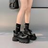 Fashion Non-Slip Fashion Women's Leather Lace-Heeled Shoes 2025