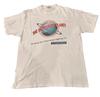Vintage 90s The Networked Planet Computer Museum Boston Tech Promo Large Unisex T-Shirt