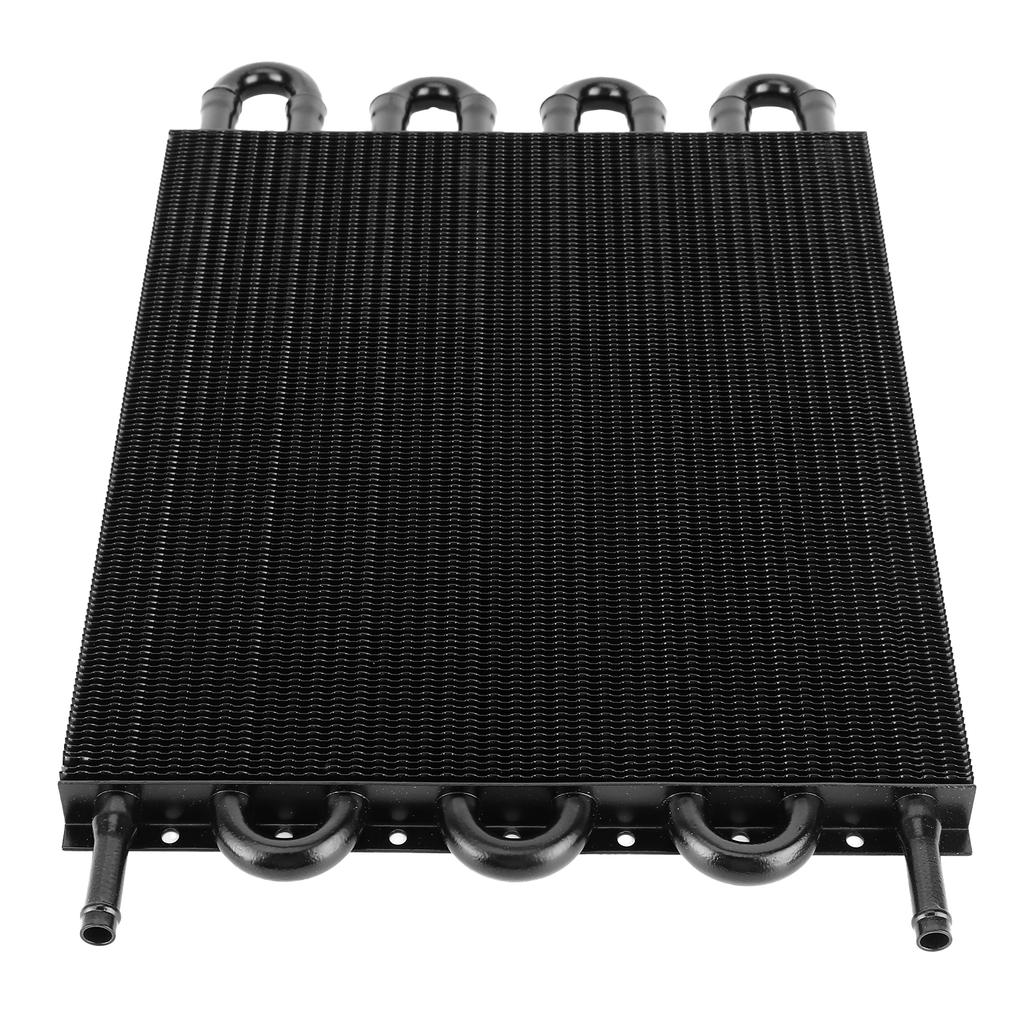     Oil Cooler, 8 Row 26000LBS GVW Aluminum Oil Cooler with Hose for All Vehicles, Improve Engine Performance