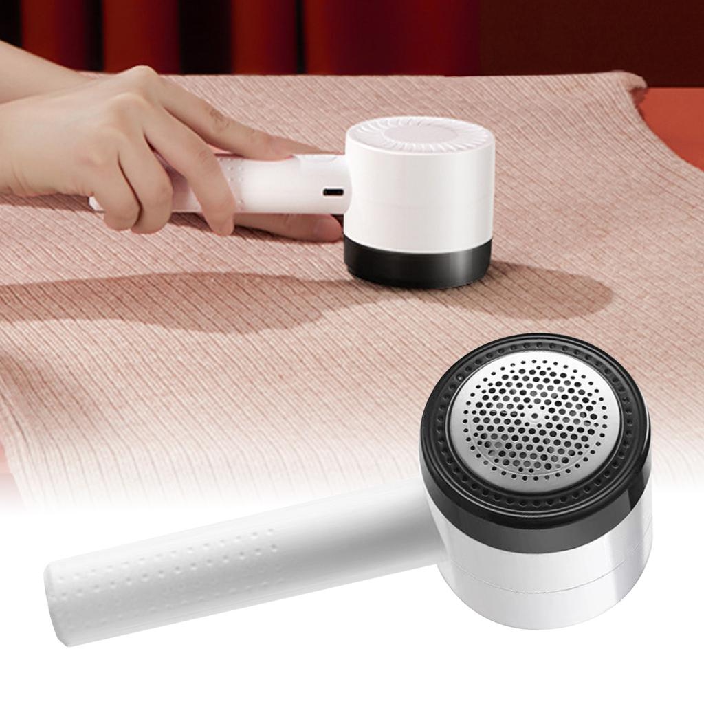 Elektrischer Fusselentferner für Pullover mit abnehmbarem Klingenkopf USB-Aufladung Fusselentferner für Kleidung Sofabezüge Bettlaken
