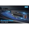 USB Cigarette Lighter Car Charger PD&QC Charger for IPhone PD 30W Quick Charge QC 18W Fast Charger  Mini Car Charger with IPhone Samsung Galaxy