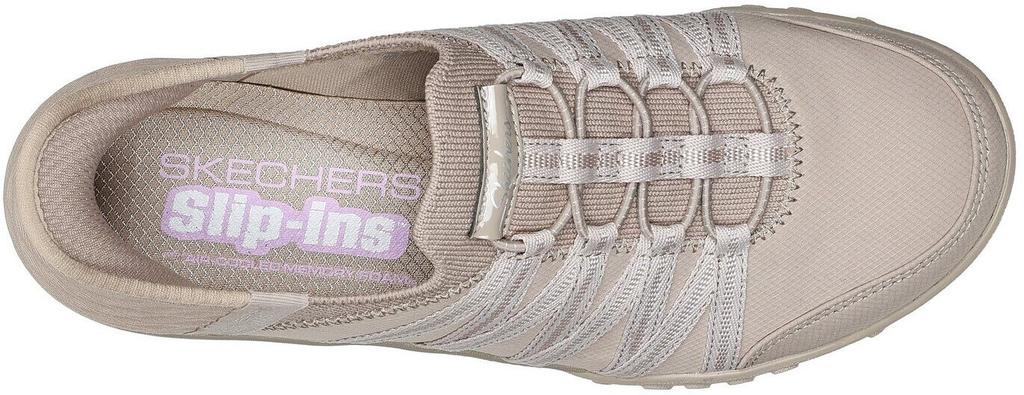 Women's Skechers Breathe-Easy - Roll-With-Me Taupe Sneakers