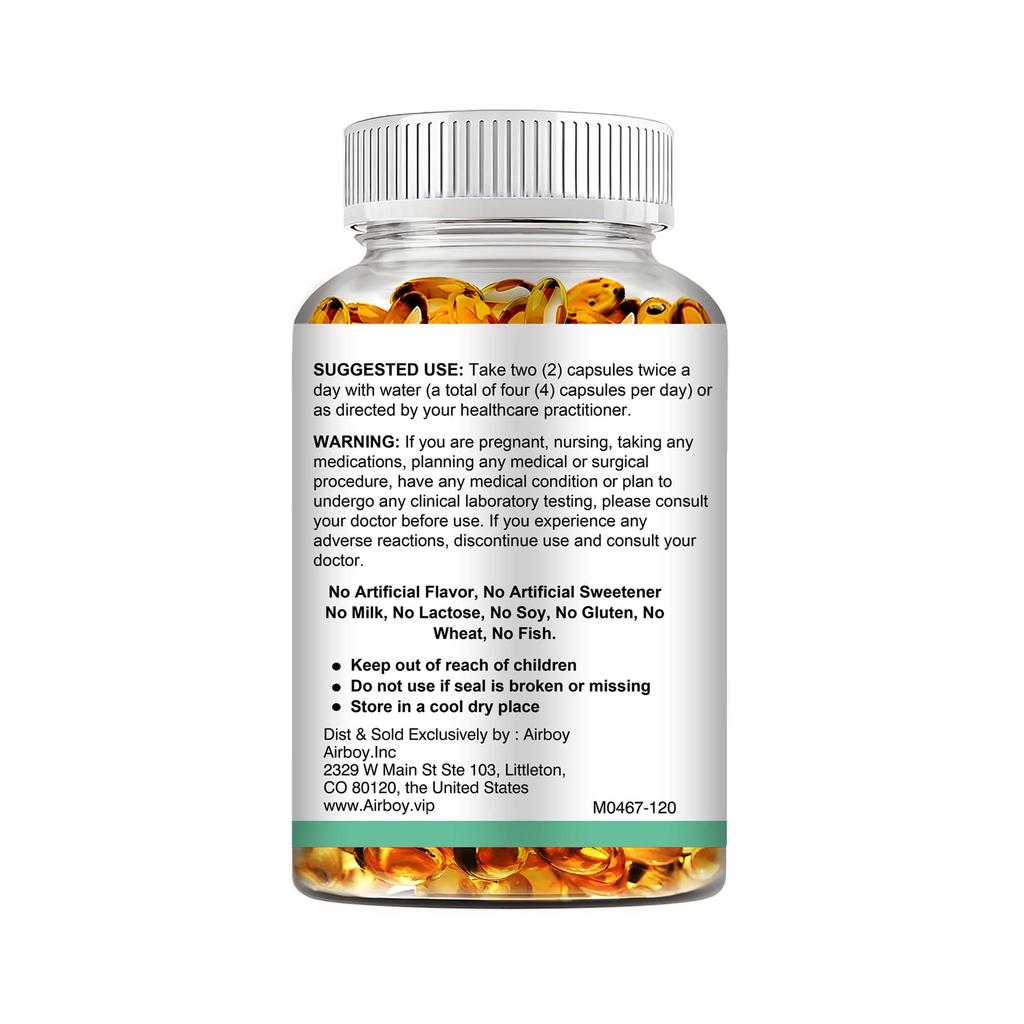 Airboy Hawthorn and Roselle Extract Capsules - Blood Circulation Health