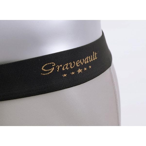 Grave Vault PLAIN Boxer Sizes and 3051001 Low-Rise Shorts, S, M, L, (Black, L)