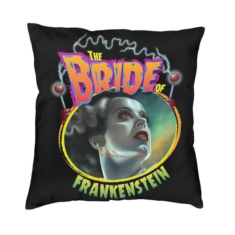 

Bride Of Frankenstein Cushion Cover Sofa Decoration Horror Tv Movie Square Throw Pillow Cover 40x40cm Home Decorative 30x30cm 12x12in