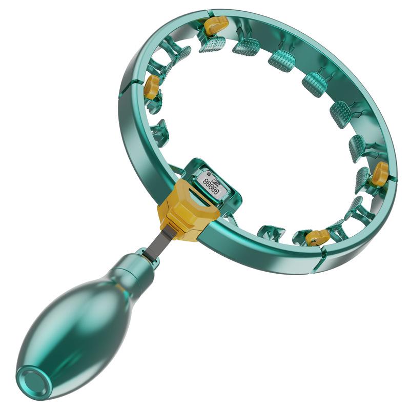 Avtagbar Smart Hula Hoop: Midjetrimning, Massage och Träningsutrustning
