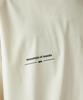 Snow Peak MofM Satoyama Long Sleeve Cut and Sew Long Sleeve for Men and Size Off White T-Shirt MM4510-TS01 T-Shirt Women, S,