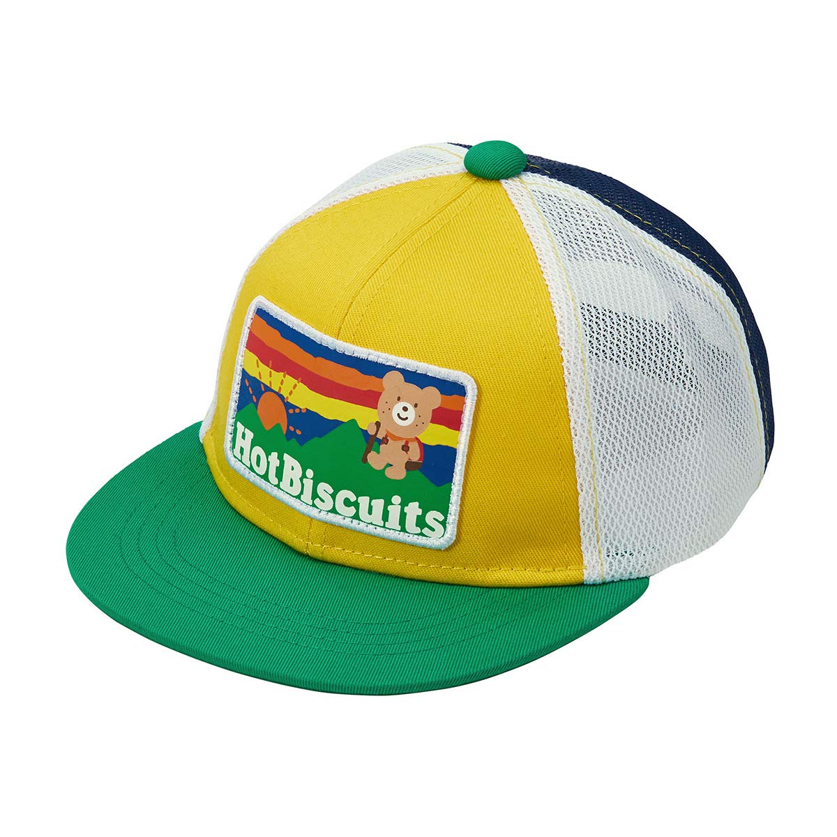 

Кепка-сетка HOT Outdoor желтая [MIKIHOUSE BISCUITS] SS46-48 72-9102-382