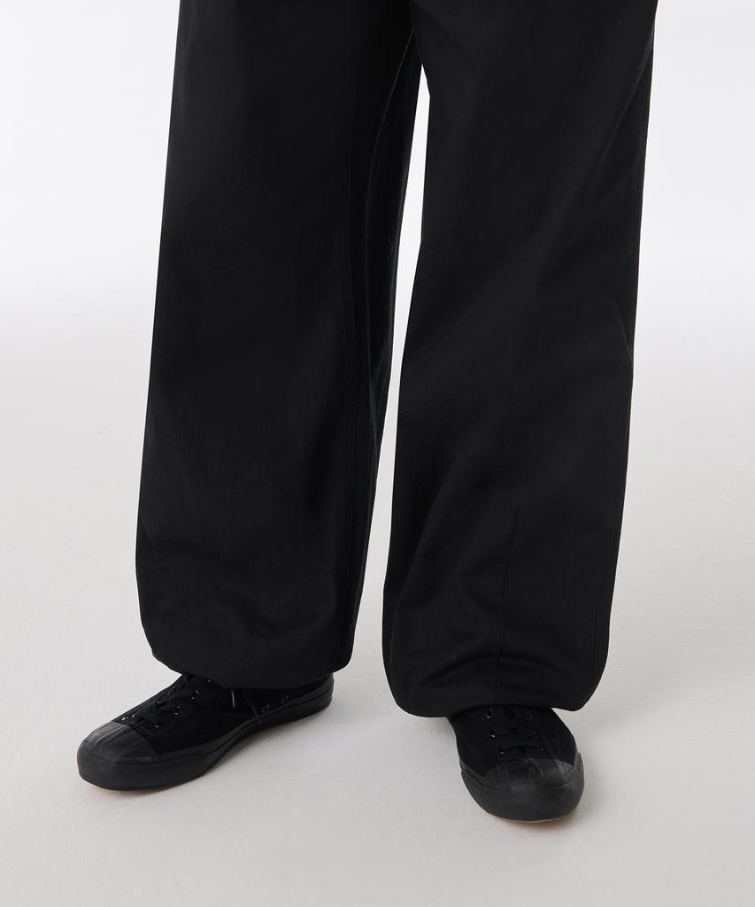 MUSINSA STANDARD Cotton Balloon Pants [Black]