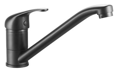 Invena Mitris Black Swivel Kitchen Tap