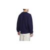 Nike Knitwear Unisex Ink Blue V neck Moderate Cardigan FQ0516-555
