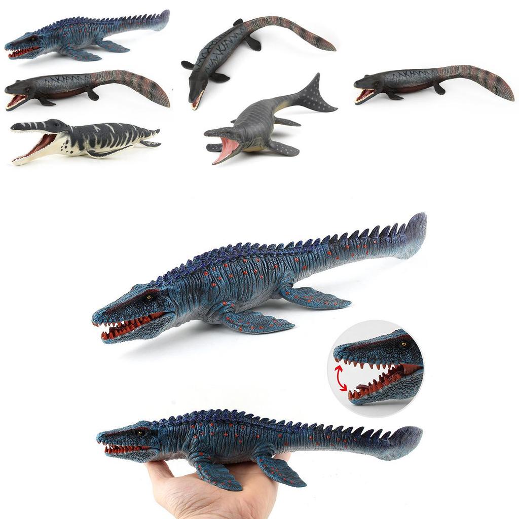 Prehistoric Animal Model With Nonassembly Plastic Construction For Museum Exhibits And Collectors