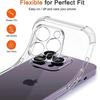 Shockproof Silicone Clear Phone Case For iPhone 18 17Air 16 13 11 12 14 15 Pro Max Mini Lens Protection Back Case For iPhone 18 PRO XS MAX X XR Puls
