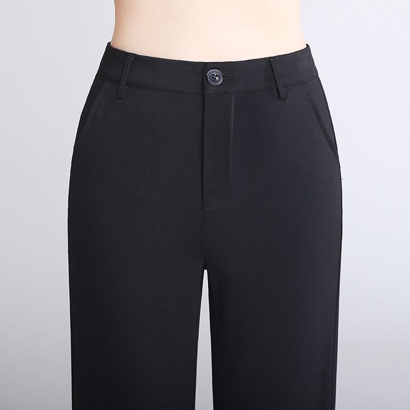 Women's Slim Fit High-Waist Suit Pants