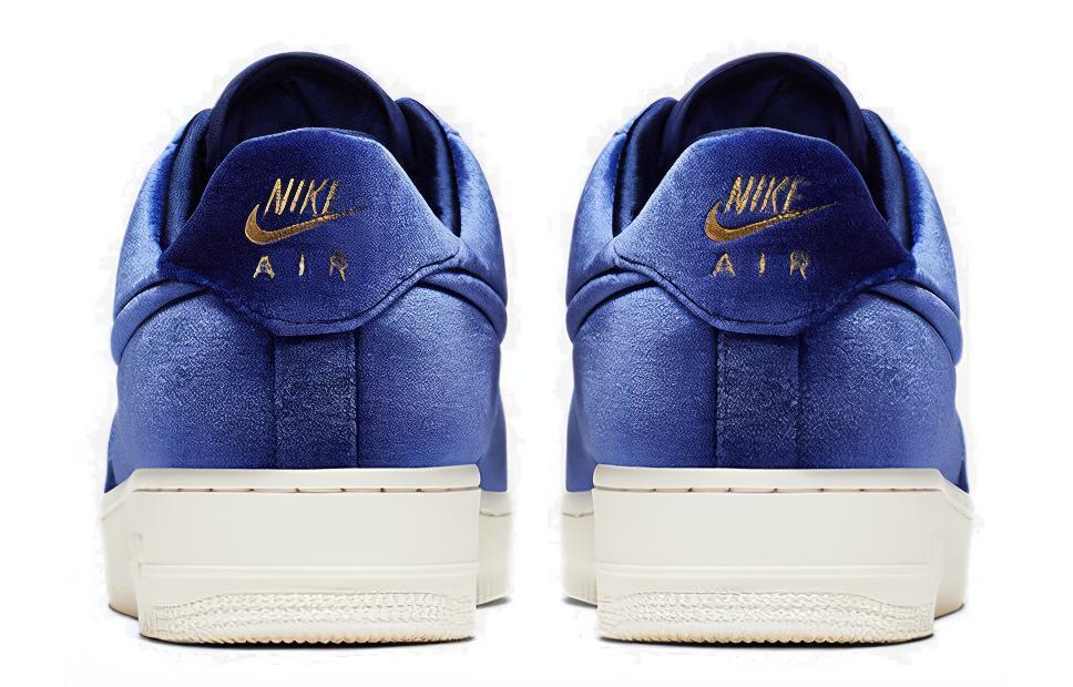 Nike Air Force 1 Low Premium 3 Velour Blue Void AT4144-400