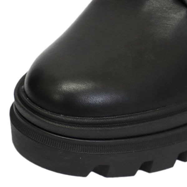 Timberland A41S7 EVERLEIGH LACEUP Everly US 7 6-inch Lace-Up Boots, Women's, Black, (approx. 24.0cm)