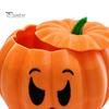 Unique Halloween Party Favors 3D Printed Devil Pumpkin Storage Box with Lid, Funny Ghost Face Handmade Figurine Decoration, Desktop Organizer