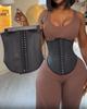 Shiningo Corset Amincissant Long pour Gym Fitness avec Baleines en Acier pour Contrôle du Ventre et Soutien du Dos