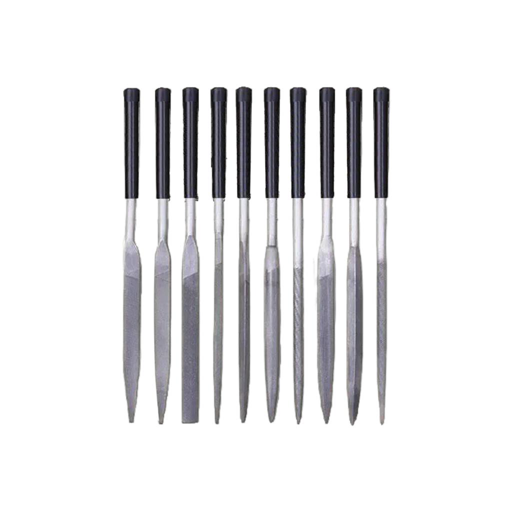 Woodworking Rasps Set Heavy Duty Steel Construction Multiple Shape Design Comfortable Handle For Smooth Shaping Tasks