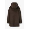 Studio Tomboy Handmade Wool Blend Hoodie Half Coat 9176411981