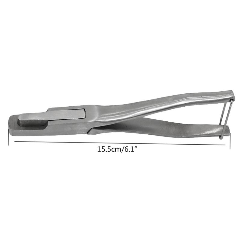 Stainless Steel Pig Ear Tag Plier Give Pigs Ear Marks for Identification Good Helper Tool for the Farmer Labor-saving