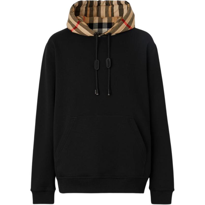 Burberry Check Kapuze Baumwoll Hoodie 80581171