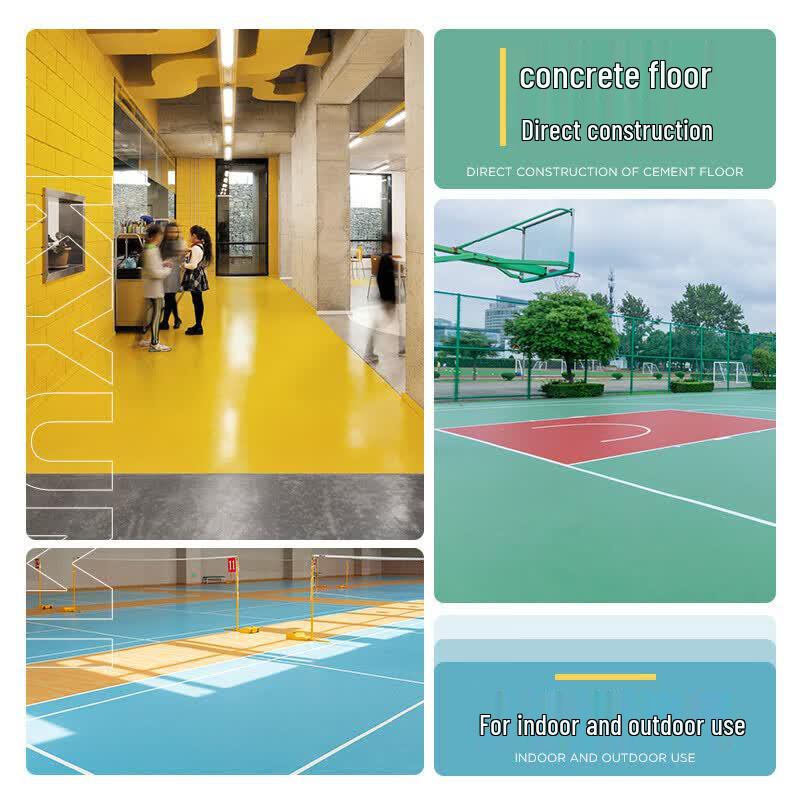 Qianjumei HR-TG Water-Based Epoxy Floor Paint