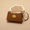 American retro soft leather underarm bag for women, 2024 spring/summer new commuter baguette bag, fashionable shoulder and crossbody bag