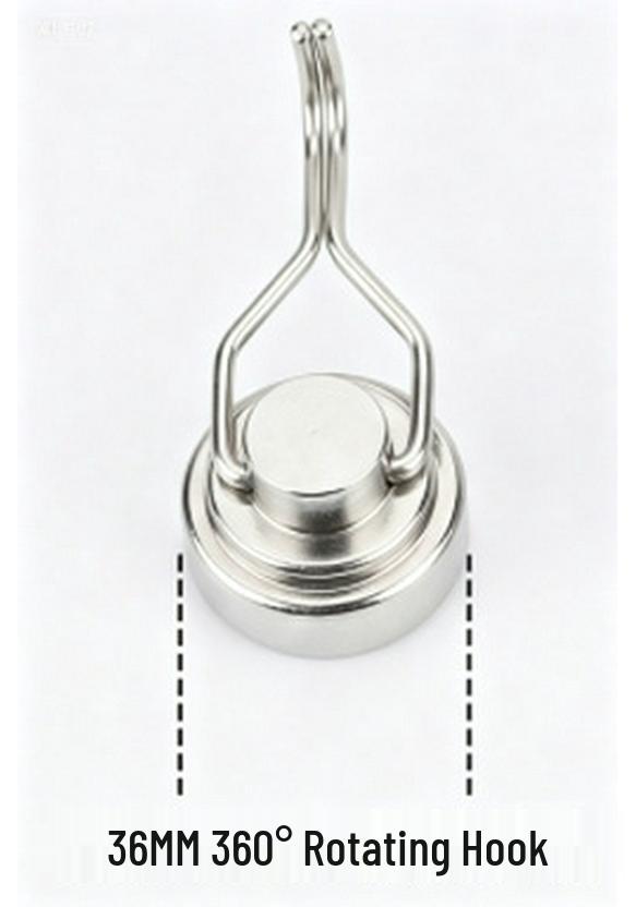 Silver NdFeB Magnetic Hook E10-E42