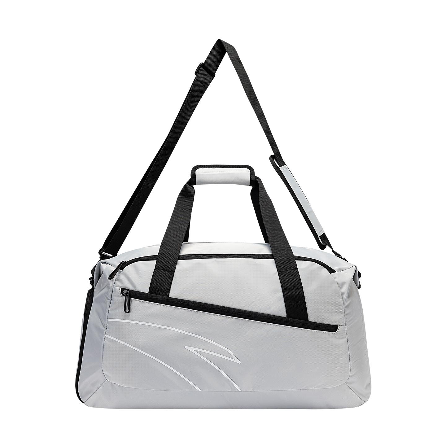 Anta Outdoor Portable Versatile Shoulder Commuter Fabric Tote Bag Unisex bags Gray 992617141R-2 Gray