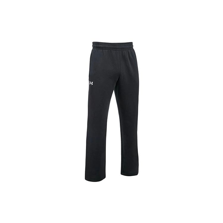 Under Armour Loose Fit Fleece Casual Pants Men bottoms Black 1300124-001 S