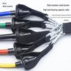 11-Piece Adjustable Resistance Band Set for Strength Training and Chest Expansion