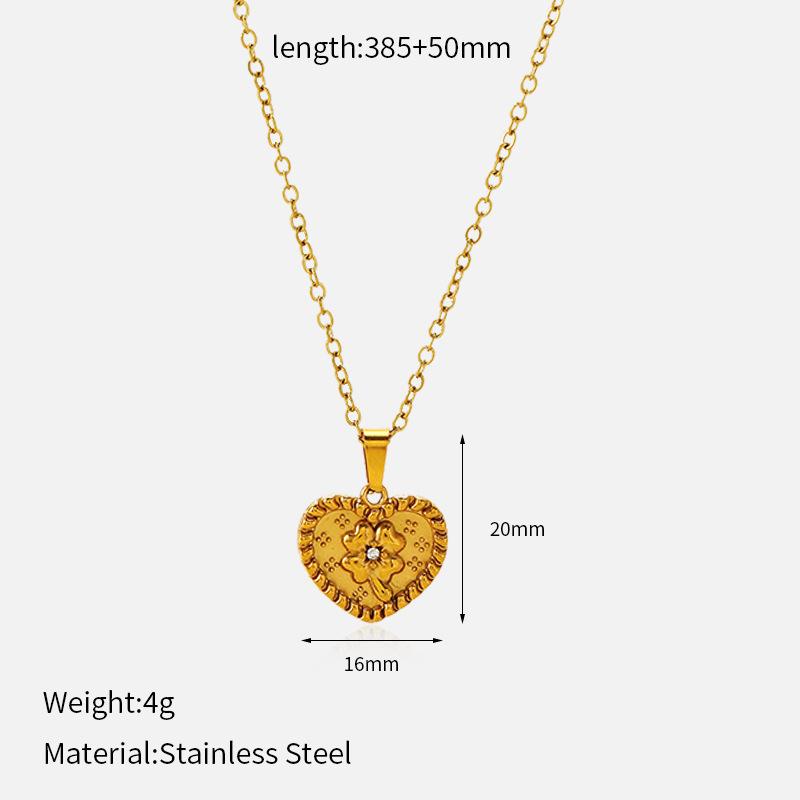 

INS Style 18K Gold Stainless Steel Necklace For Women Luxury Premium Sweater Chain Tarnish Free Clavicle Chain Jewelry 2