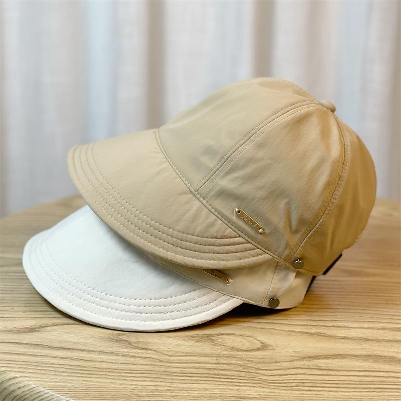 Quick-drying Sunshade Sunscreen Cap Women's Drawstring Face Bucket Hat UV Protection Sun Hat