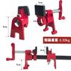 Socpuro 3/4" Pipe Clamps, Set of 2, Temporary Fastening & Tightening, Freestanding Cast Iron, Temporary Fastening Clamps, Pipe Clamps