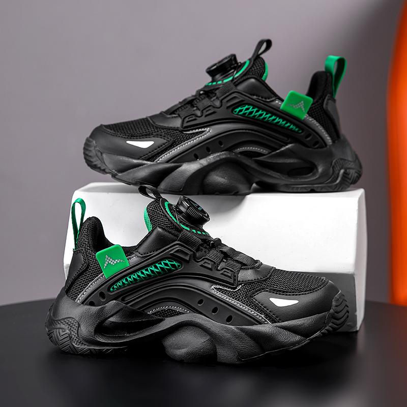 New Mesh Shoes, Medium and Large Children's Anti-slip Sports Autumn Shoes, Breathable Running Shoes, Children's Shoes