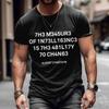 Europa und die Vereinigten Staaten Mode Herren Oberteile Neue Buchstaben Bedrucktes Kurzarm-T-Shirt Street Style Übergröße Kleidung