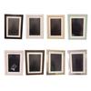 Wood Picture Frame Decorative Elastic Band Rectangular Wall-mounted Replacement Home Salon Gallery Artwork Frames