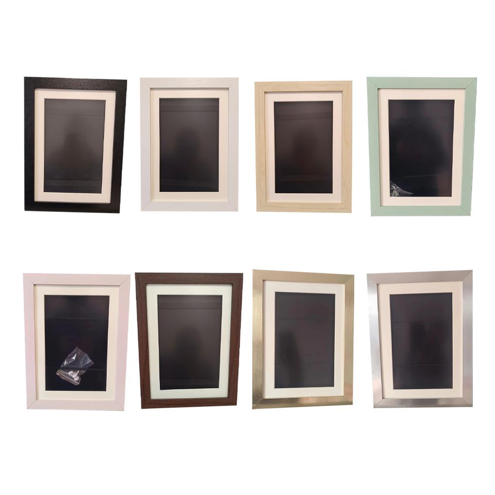 Wood Picture Frame Decorative Elastic Band Rectangular Wall-mounted Replacement Home Salon Gallery Artwork Frames