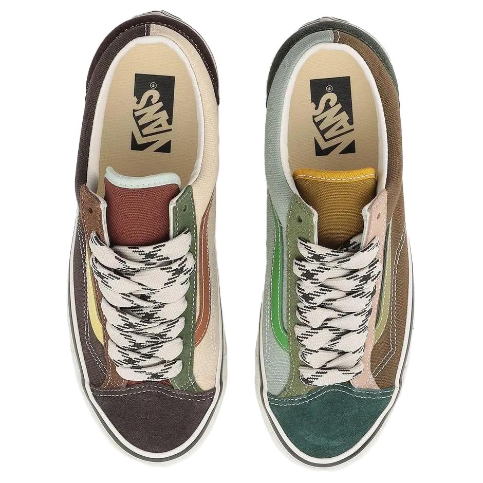 Vans Premium Old Skool 36 Versátil Cómodo Duradero Zapatillas de Skate de Caña Baja Unisex Marrón VN000D9R97N