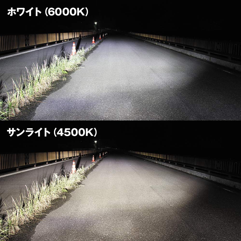 Sphere Light Rizing2 SRBH9045 LED Headlight for Motorcycles, Made in Japan, H9/H11, 4500K, 2400lm, Sunlight