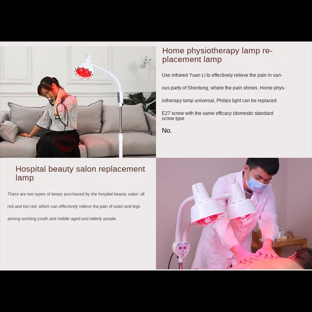 1pc GB Infrared Heating Therapy Lamp Bulb 275W Infrared Light Bulb Physiotherapy Bulb  Body Care