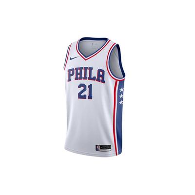 NBA Swingman Trikot, Philadelphia 76ers Herren Oberteile Weiß 864441-102