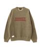 Schott Salt and Pepper Sweat, American Original, Men's, Size XL, 040, Beige, 782-5132003