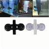10 Stück Aquarium Isolierplatte Fisch Für Becken Trennwand Clip Schwarz Saugbecher Trennwände Halter Halterung Kunststoffplattenhalter