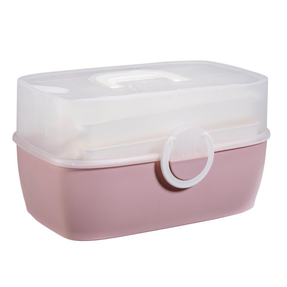 

Ящик для хранения первой помощи, складной 3-слойный большой медицинский шкаф, бытовой медицинский набор