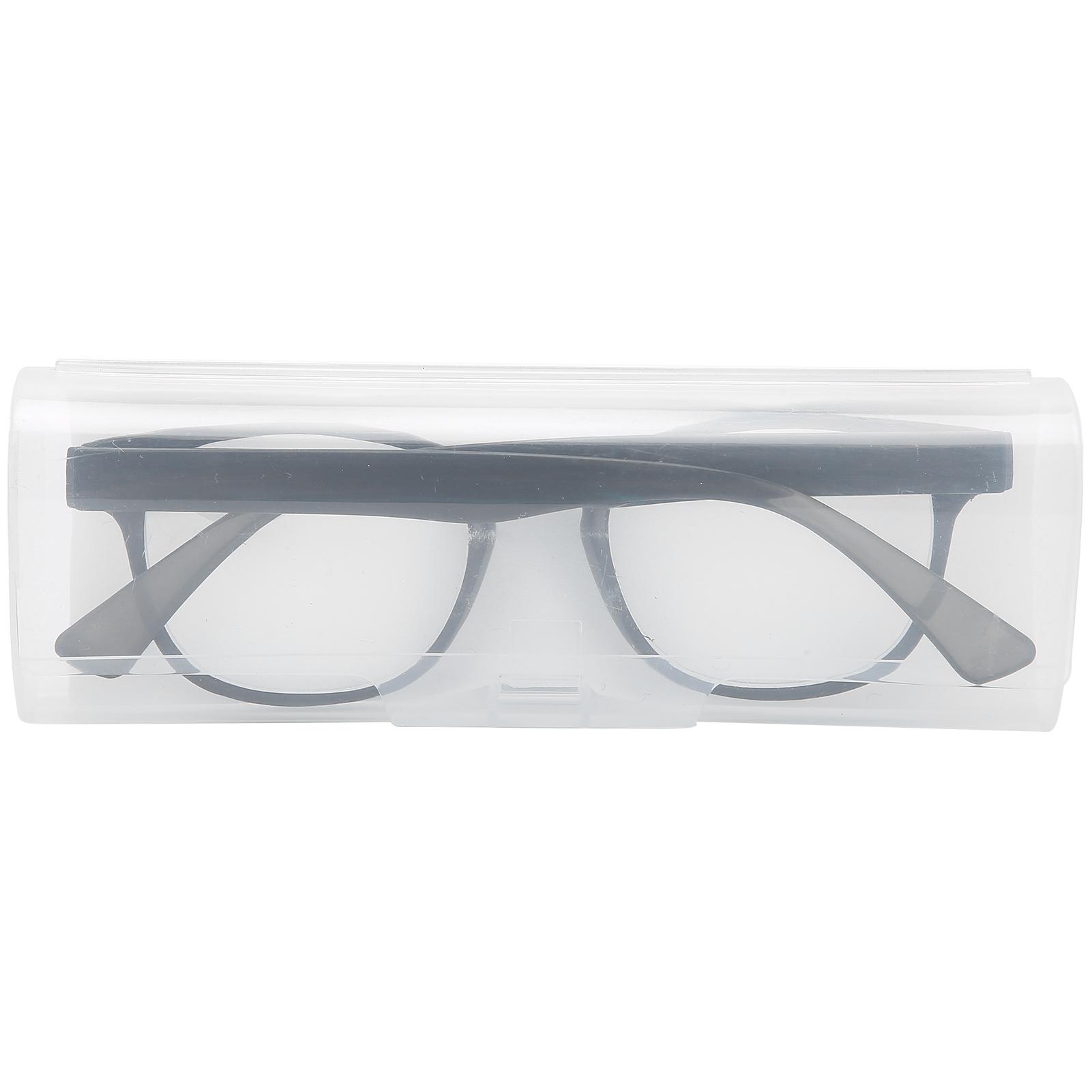 Elderly Simple Stylish Reading Glasses Unisex Portable Presbyopic Glasses for Reading ﹢350 черный серый