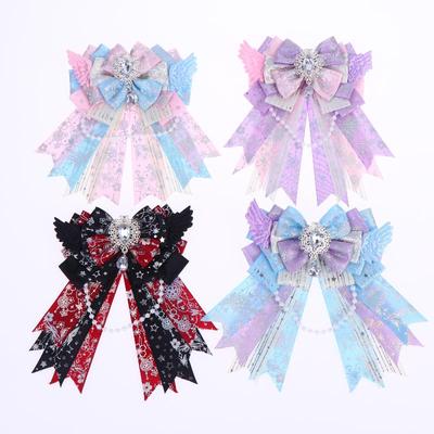 Luxury Lolita Bow Angel Wings Bow Concert Hand Light Accessories Women'S Lolita Suit Shirt Accessories