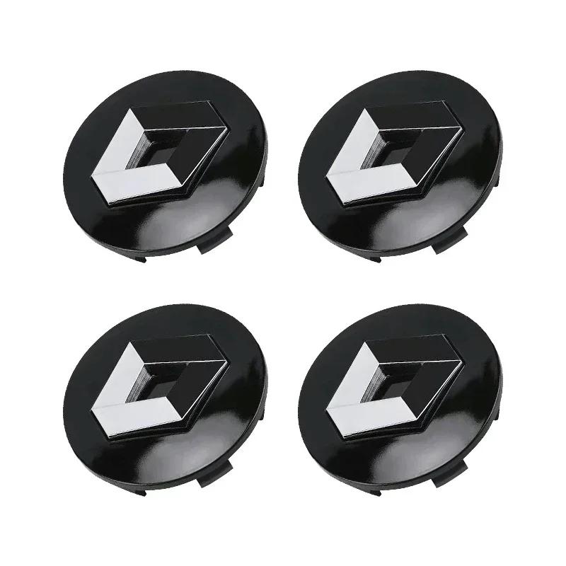 2026 Hot For Renault Hub Caps 4PCS 57mm 60mm Car Tire Center Hub Cap Logo Sticker Rim Cap Badge For Renault Megane 2 3 Clio 4 Tr